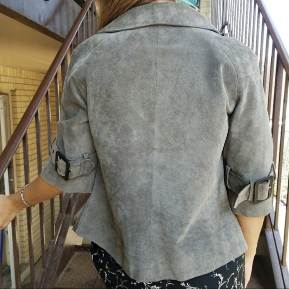 Vintage June Leather + Silk Jacket - Picture 16 of 16